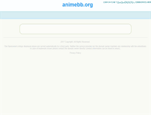 Tablet Screenshot of animebb.org